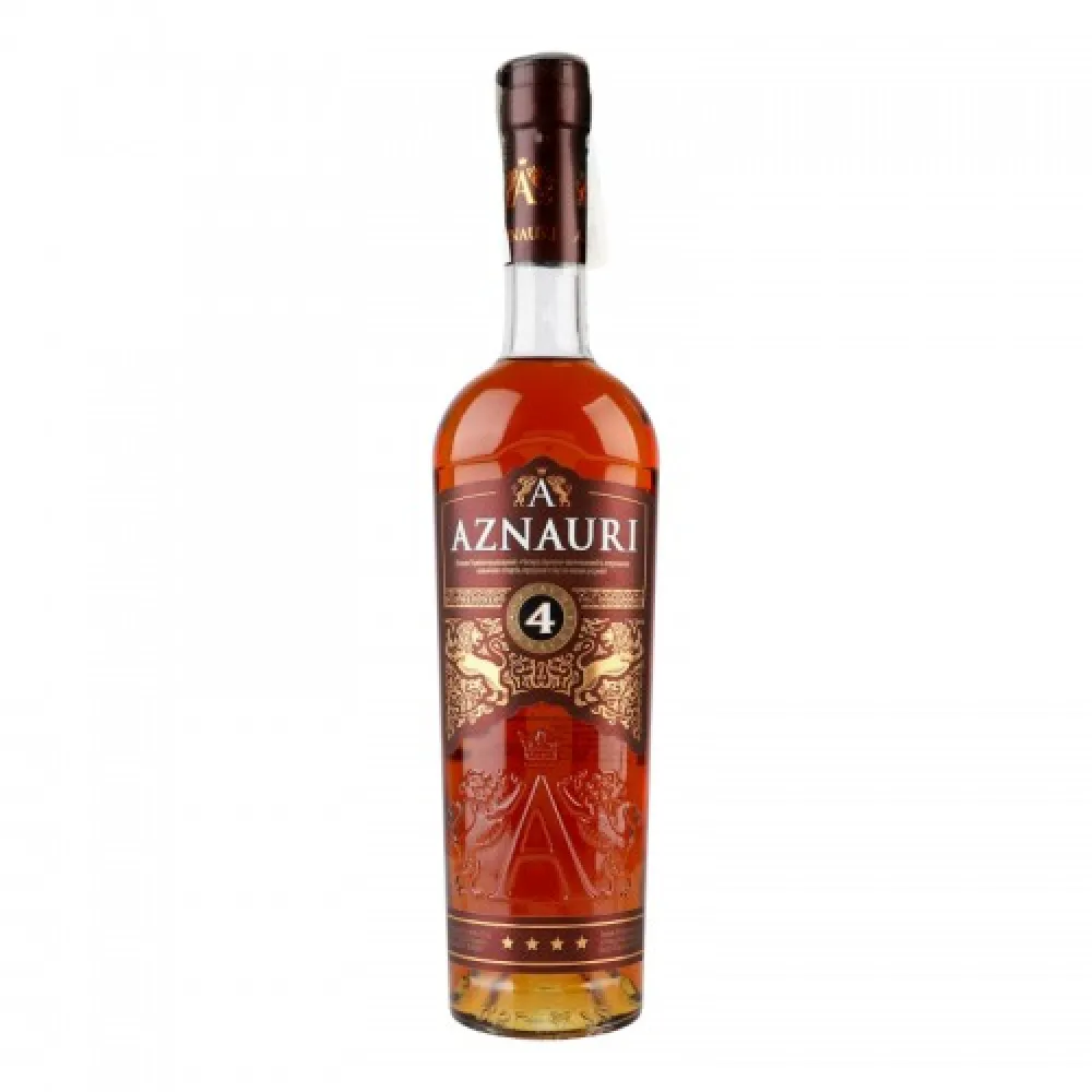 Бренді Aznauri 4* 0.5л  арт. 01385 