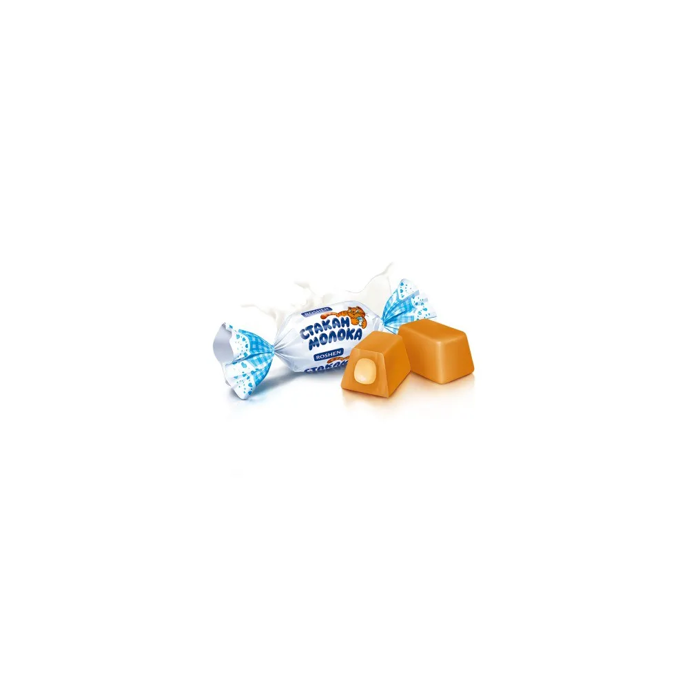 Цукерки Roshen Ірис Milky Splash (ваг) арт. 08131 