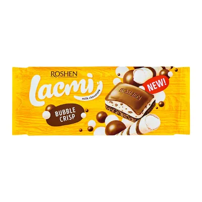 Шоколад Lacmi Bubble Crisp 85гр  арт. 08469