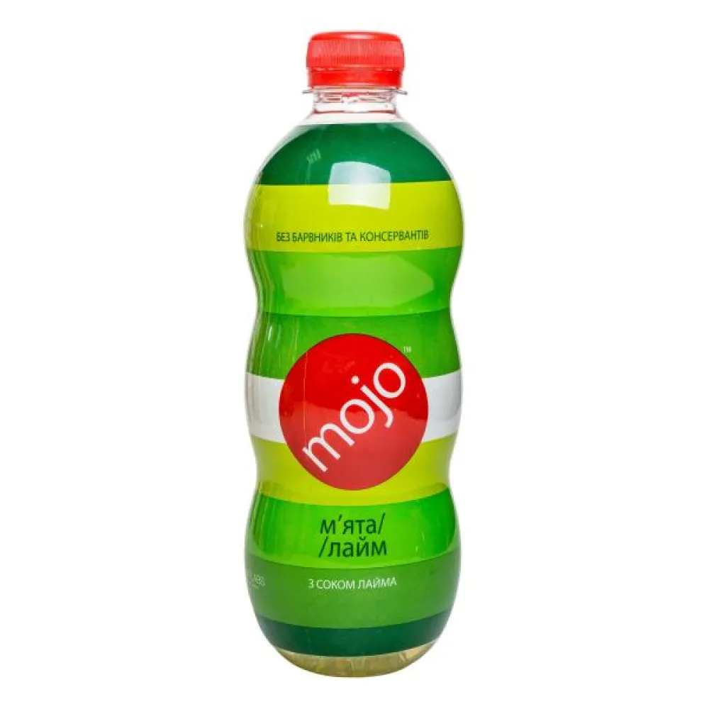 Напій газований Mojo mint/lime 0.5л  арт. 00344 
