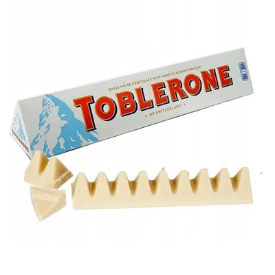 Шоколад Toblerone Білий з медом та мигдалем 100гр  арт. 04001