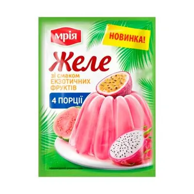 Желе Мрія Екзотичні фрукти 78гр  арт. 10925