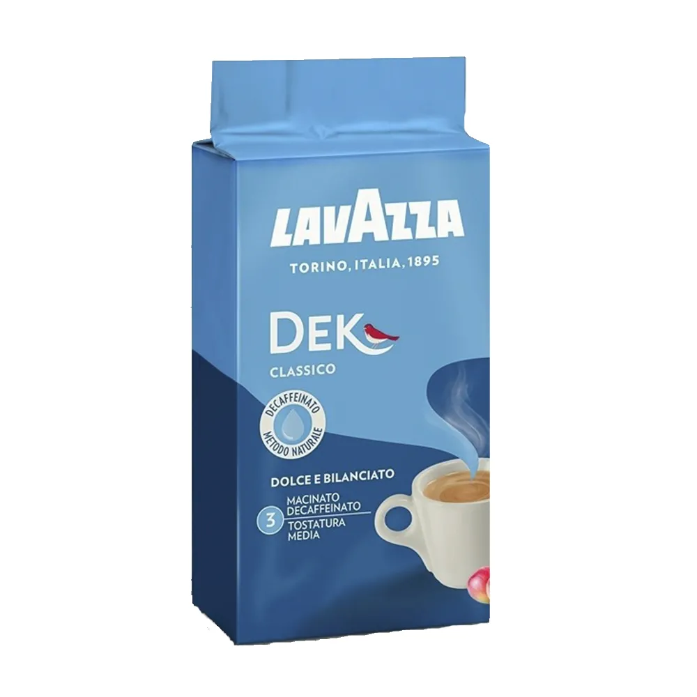 Кава мел. Lavazza DEK без коф. 250гр  арт. 03279 
