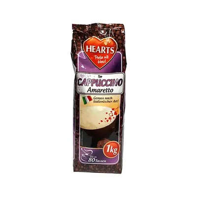 Кава розч. Hearst Капучино Amaretto 1кг  арт. 00059