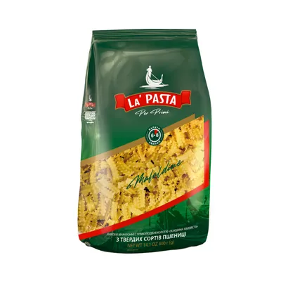 Макарони La Pasta Локшина хвиляста 400гр  арт. 06725