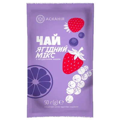 Чай Асканія сашет конц. ягідний мікс 50гр  арт. 07254