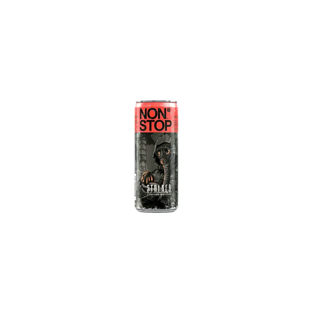 Енергетичний напій Non Stop Stalker Red 0.25л  арт. 11089 