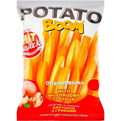 Картопля Potato гриби 25гр  арт. 06601