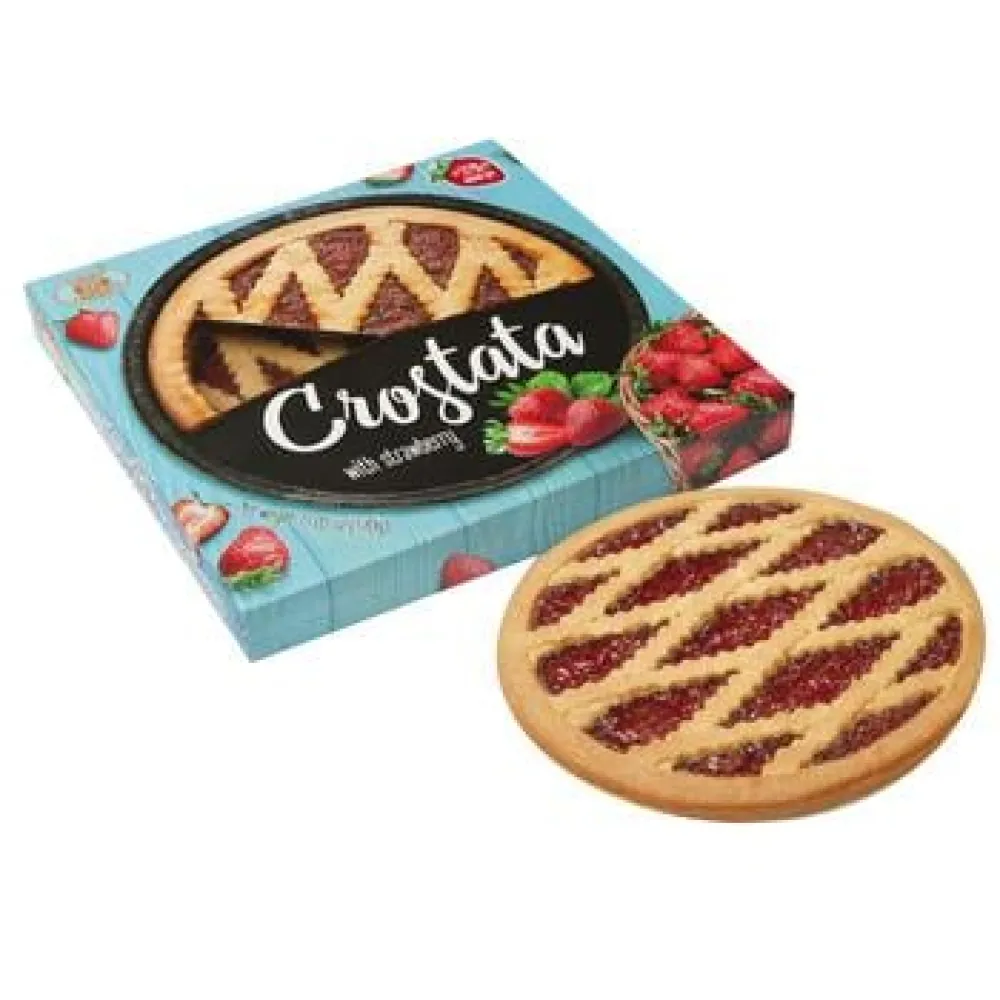 Пиріг ХБФ Crostata полуниця 370гр  арт. 08470 