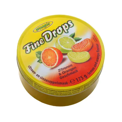 Льодяник Woogie Fine Drops цитрус 200гр  арт. 07436