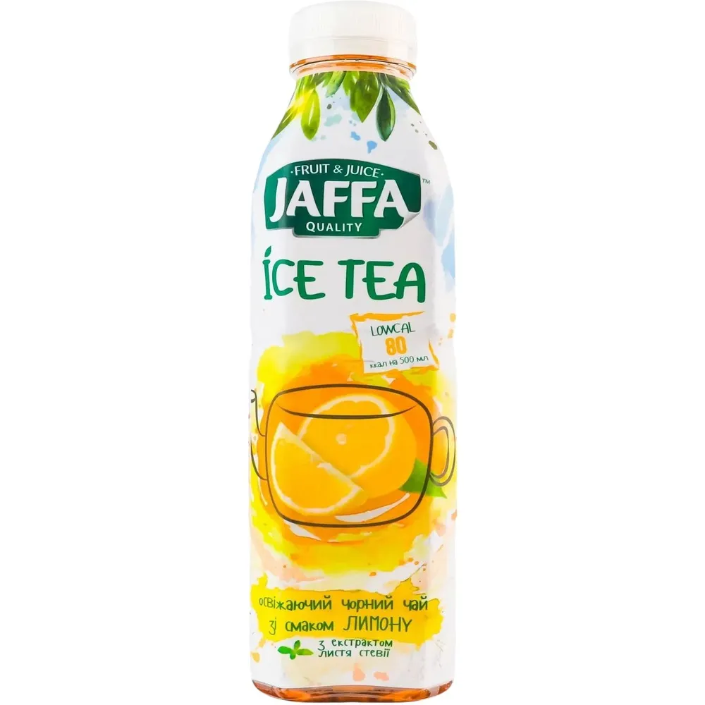 Холодний чай Jaffa чорний лим.з екс.стевії 0.5л  арт. 06458 