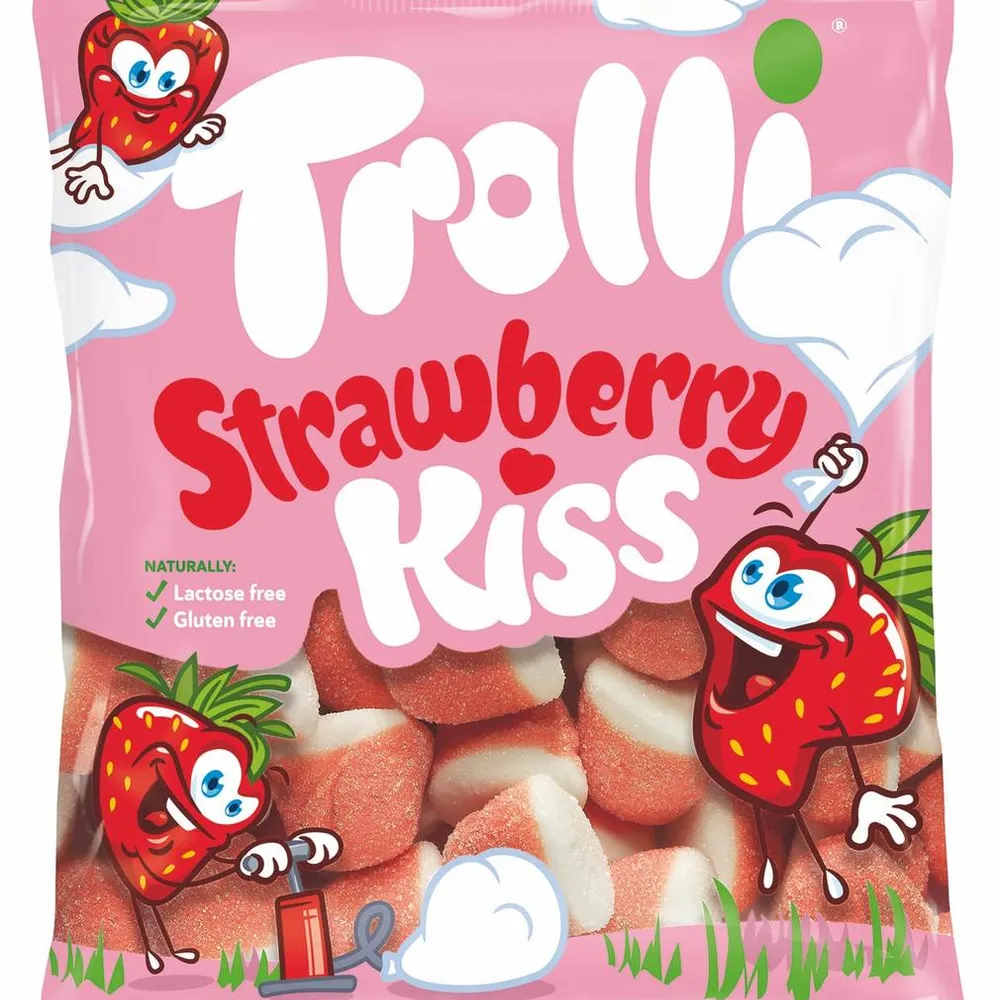 Желейна цукерка Trolli Кісс полун. 100гр  арт. 04290 