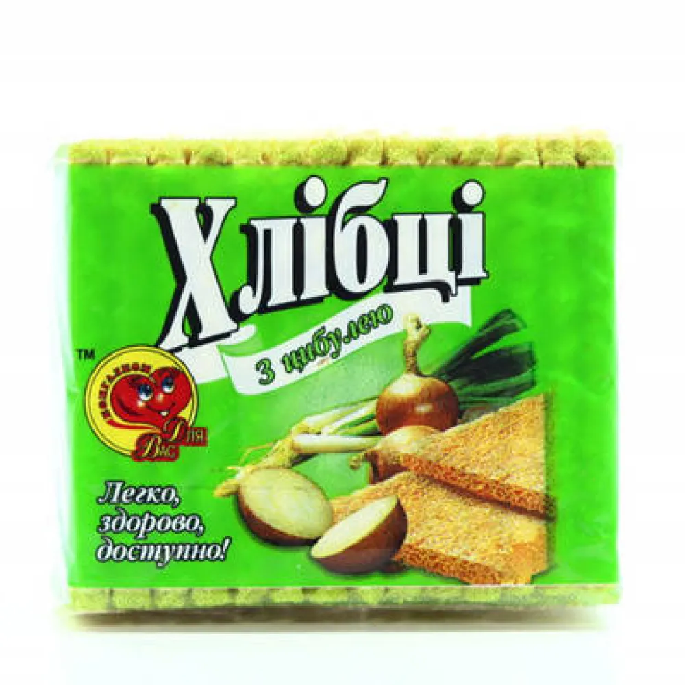 Хлібці Для вас з циб. 100гр  арт. 01231 