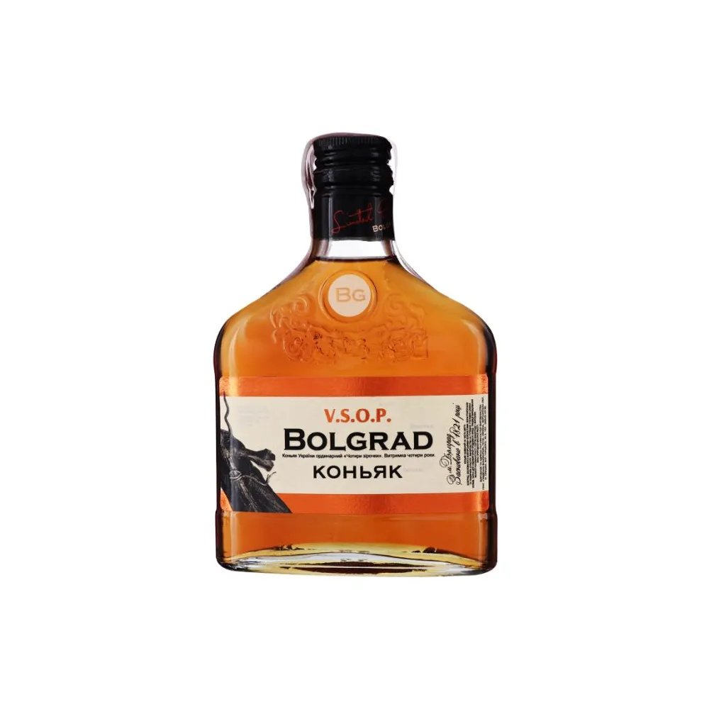 Коньяк Bolgrad 4* 0.25л  арт. 09567 