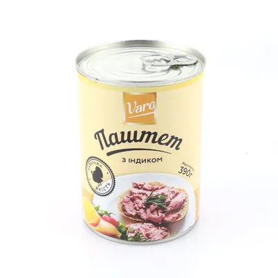 Паштет Varo з індиком 390гр  арт. 06674