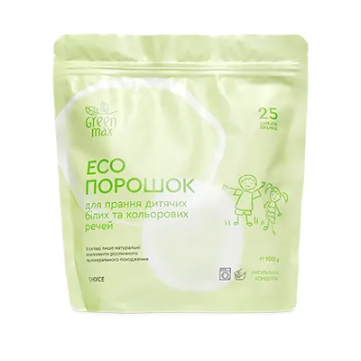 Еко порошок Choice для пранння дитячих біл.та кол.речей 1кг  арт. 07509