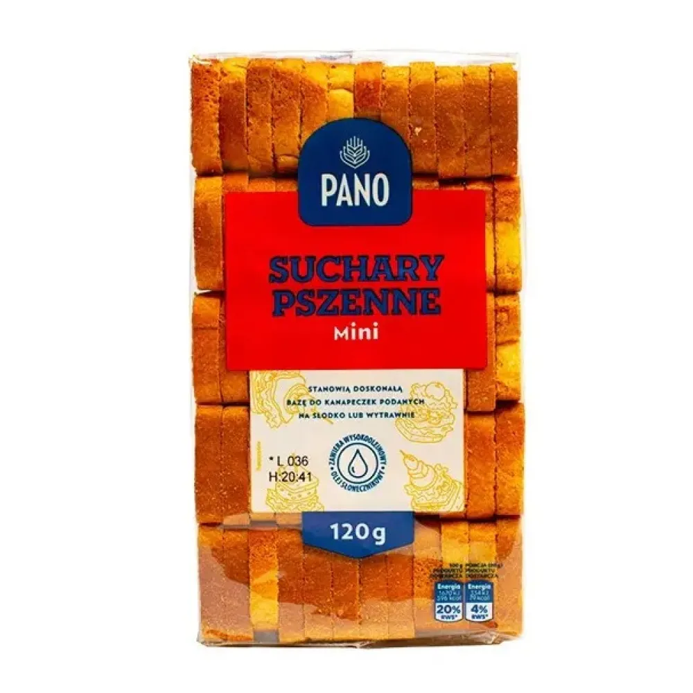 Сухарі Pano mini 120гр  арт. 08664 