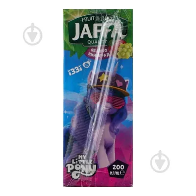 Сік Jaffa Поні-Трансформер ябл-вин 0,2л  арт. 09079