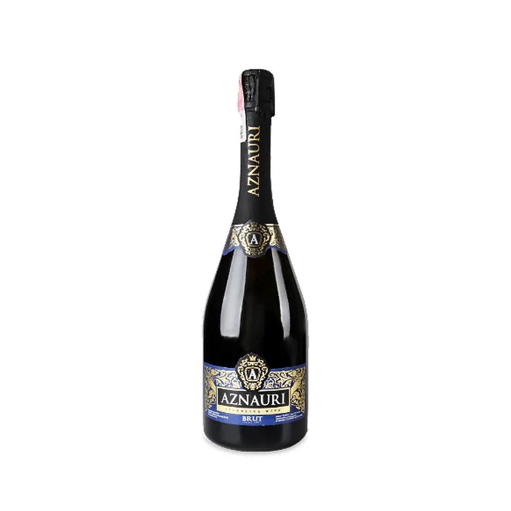Шампанське Aznauri Brut біле 0.75л  арт. 00179 