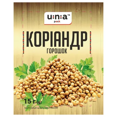 Приправа Коріандр Una гор. 15гр  арт. 04875