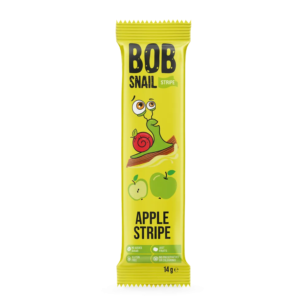 Цукерка Bob Snail ябл 14гр  арт. 02761 