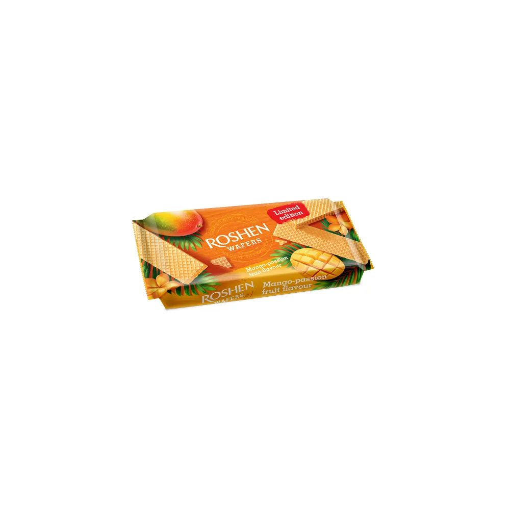 Вафля Roshen Wafers манго-маракуйя 216гр  арт. 10897 