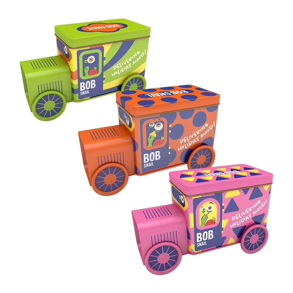 Подарунковий бокс Bob Snail Снек Стар (паровоз) 108гр  арт. 07989 