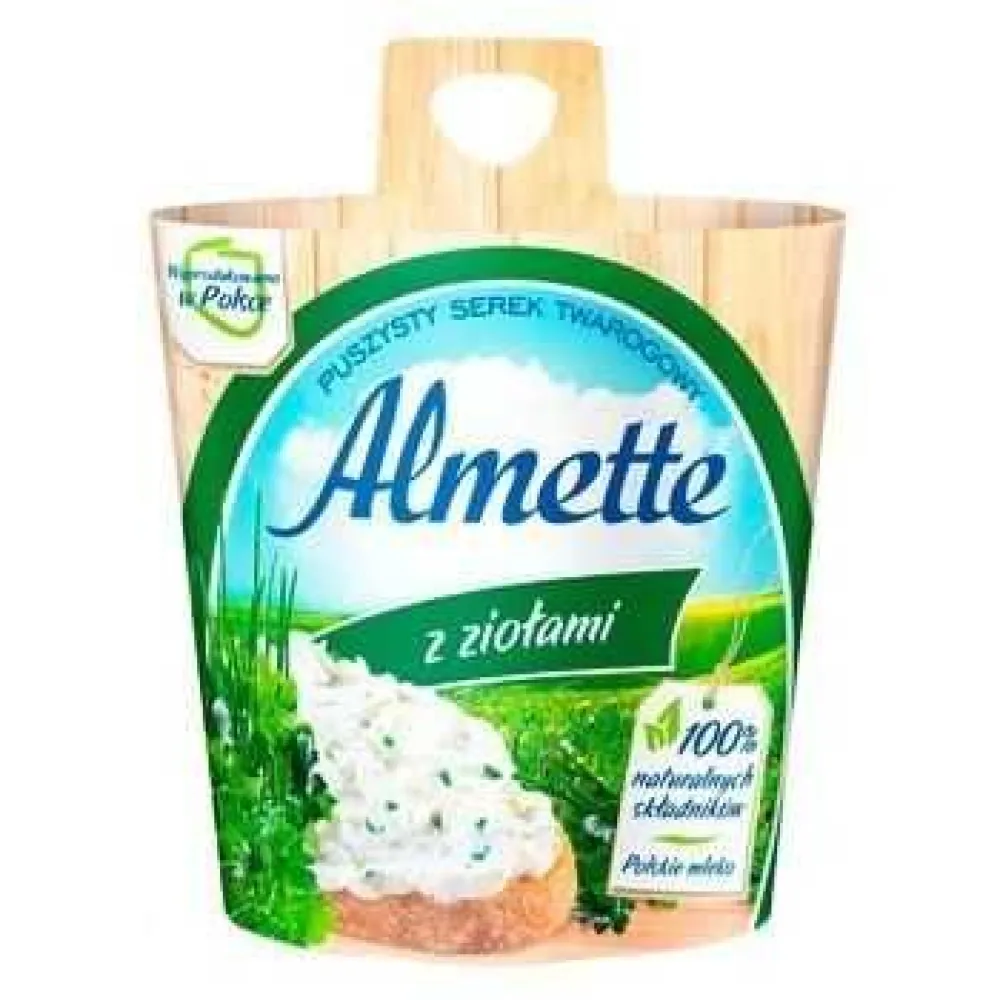 Крем-сир Almette З зеленню 150гр  арт. 08937 