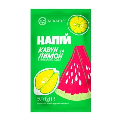 Чай Асканія сашет конц. кавун-лимон 50гр  арт. 09382