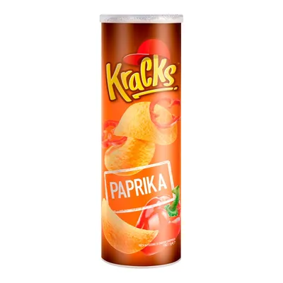 Чипси Kracks паприка 160гр  арт. 04325