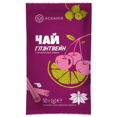 Чай Асканія сашет конц. глінтвейн 50гр  арт. 07697