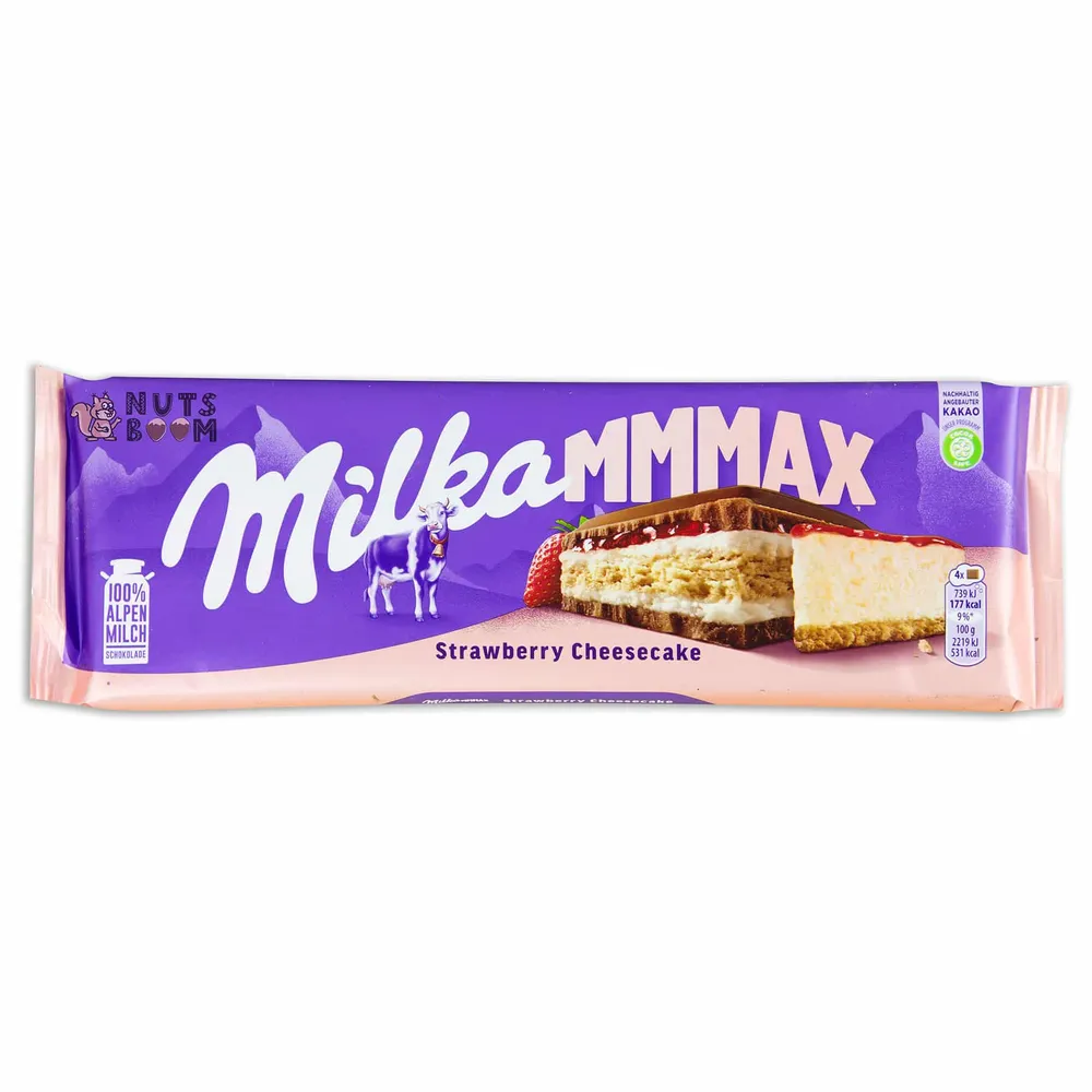 Шоколад Milka Полуниця 300гр  арт. 03923 