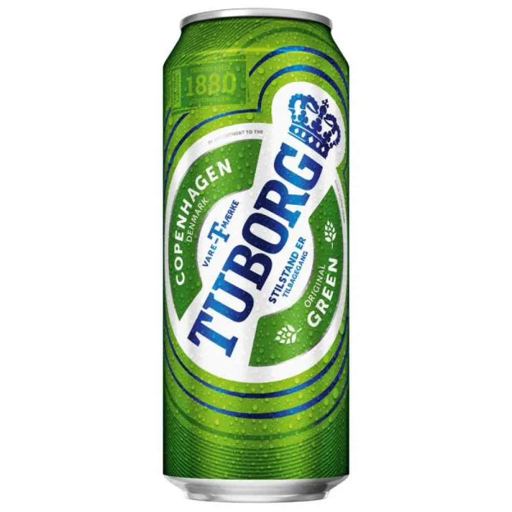 Пиво Tuborg з/б 0.5л  арт. 06826 