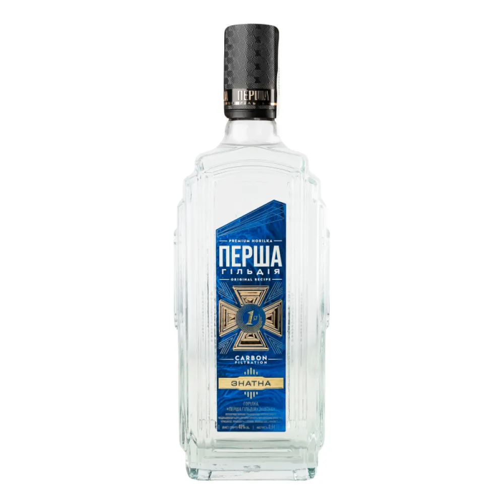 Горілка Перша Гільдія Знатна 0,5л  арт. 09720 