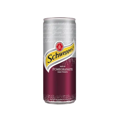 Напій газований Schweppes Гранат ж/б 0.33л  арт. 01748