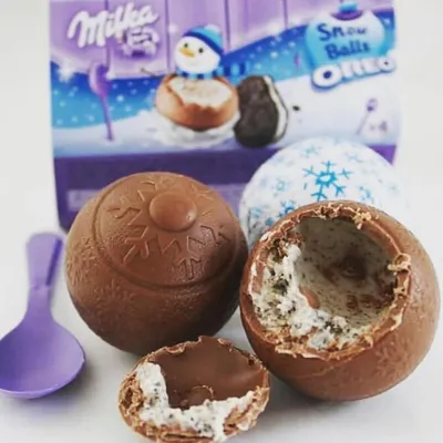 Набір цукерок Milka Яйце шоколадне 112гр  арт. 08063