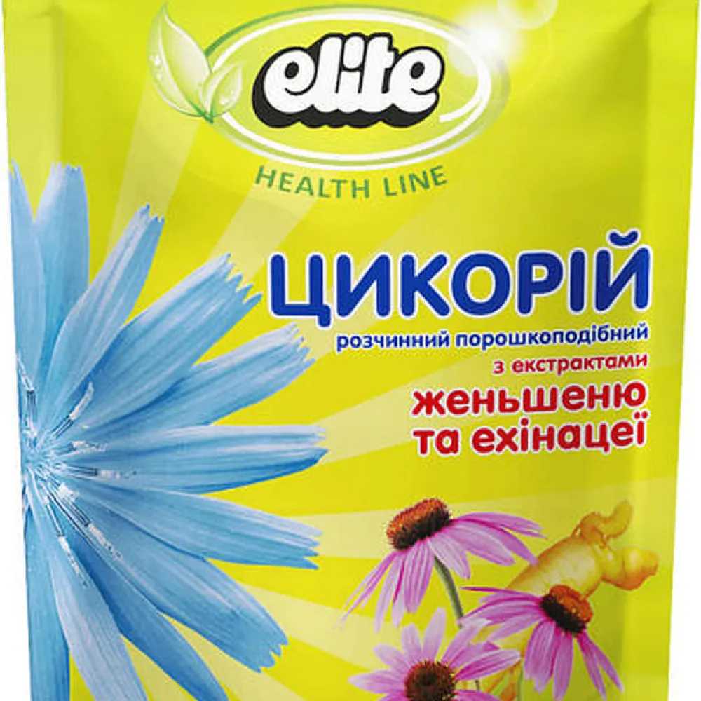 Цикорій Elite женьшень та ехінацея 100гр  арт. 00385 