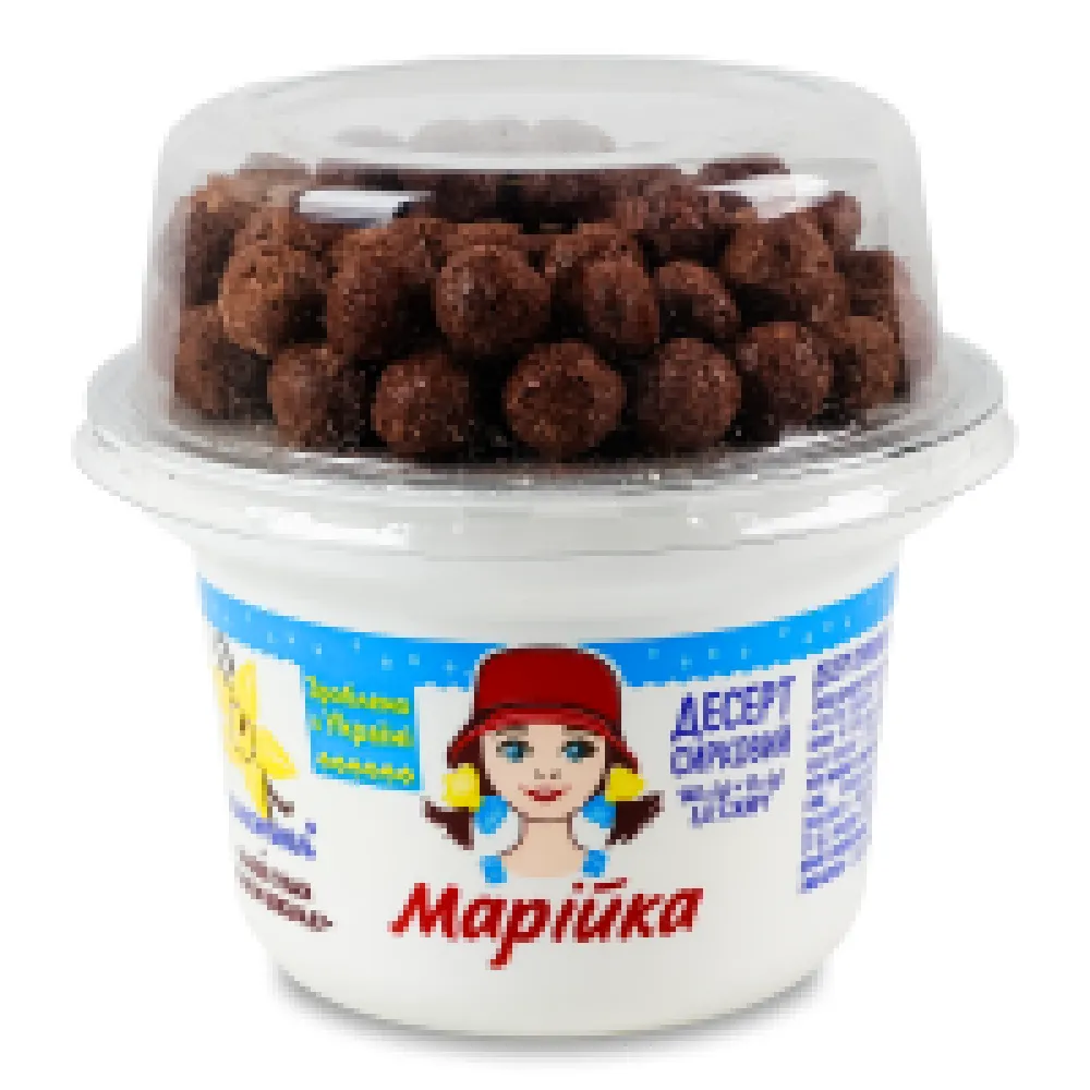 Десерт Марійка сирковий Смачненька шок.кульки 140гр  арт. 10260 