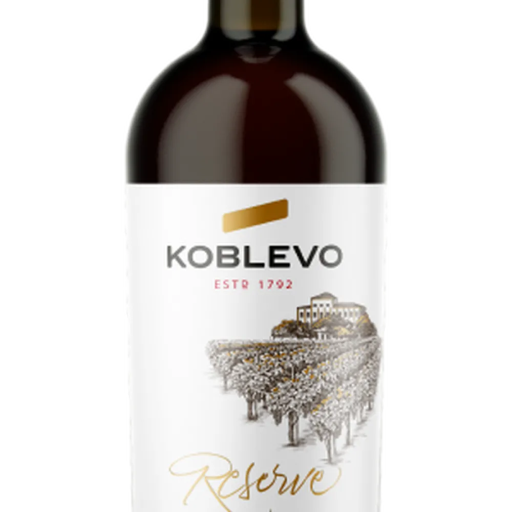 Вино Merlot Koblevo Reserve червоне сухе 0.75л  арт. 04683 