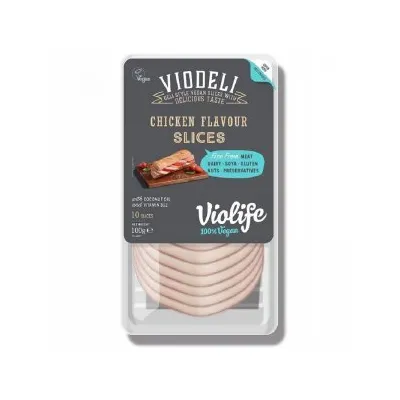 Ковбаса Violife Курка веганська нар 100гр  арт. 09822
