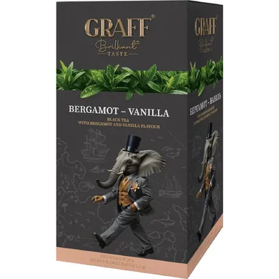 Чай Graff Bergamot-vanila 20пак  арт. 07333