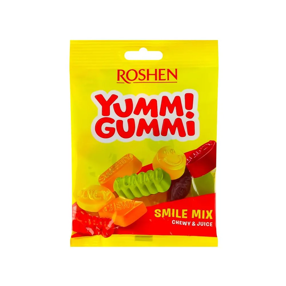 Желейна цукерка Yummi Gummi Smile 70гр  арт. 06822 