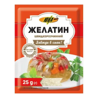 Приправа Желатин Una 25гр  арт. 08581