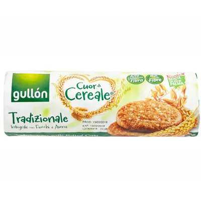 Печиво Gullon Tube CDC фрукт.злак 280гр  арт. 00780