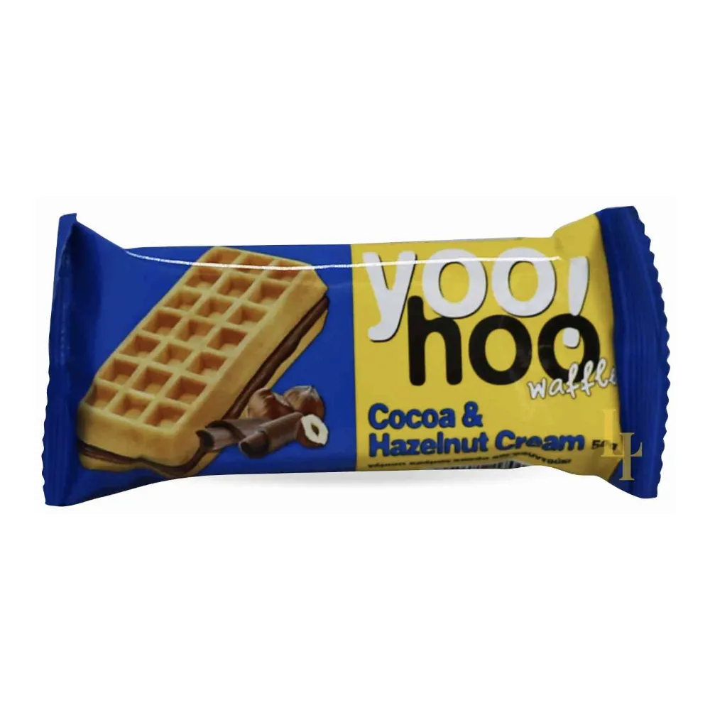 Вафля YooHoo Какао-горіх 50гр  арт. 09243 