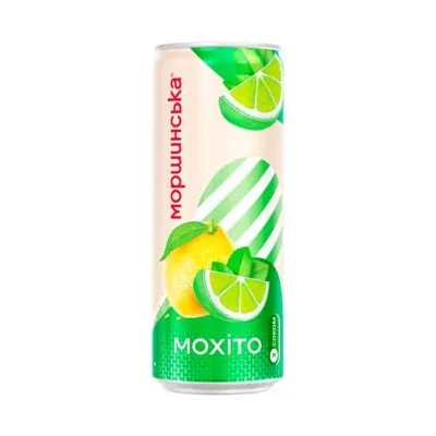 Напій газований Моршинська Лимонад мохіто 0,33л  арт. 05694