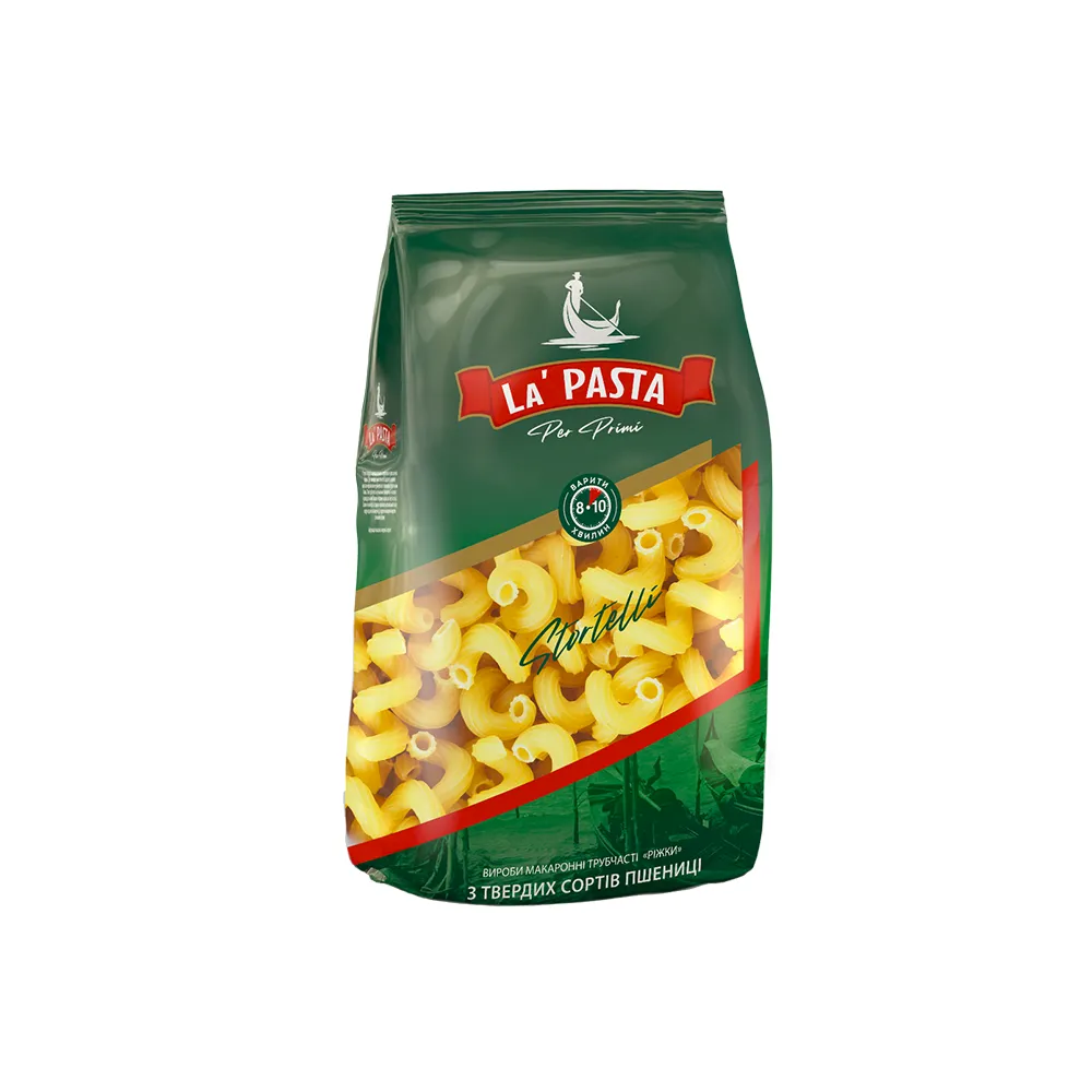 Макарони La Pasta Ріжки 400гр  арт. 00079 