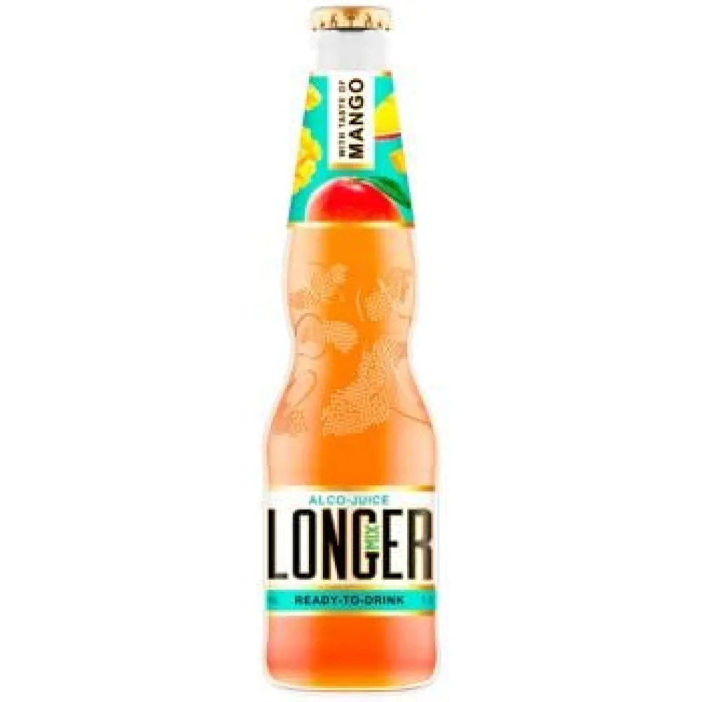 Напій слабоалкогольний Longer Манго 0,33л  арт. 09958 