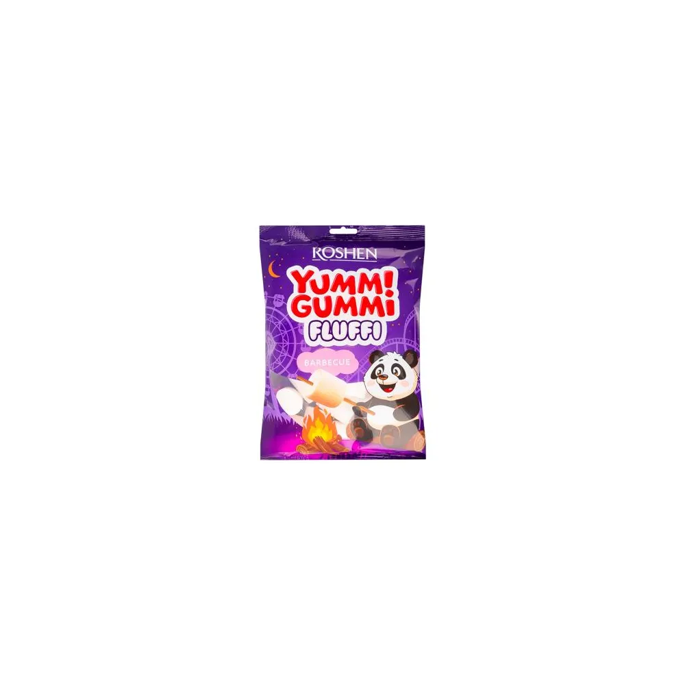 Маршмелоу Yummi Gummi Fluffi Barbecue 200гр  арт. 10586 