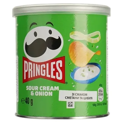 Чипси Pringles смет-циб 40гр  арт. 09143